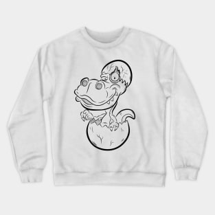 dinosaurus cute Crewneck Sweatshirt